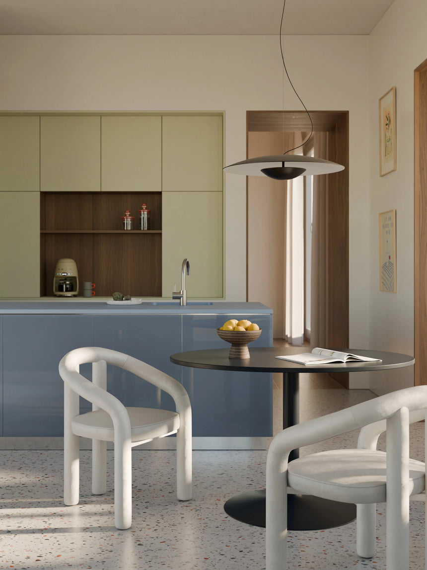 Scenic Kumaş Sandalye Krem