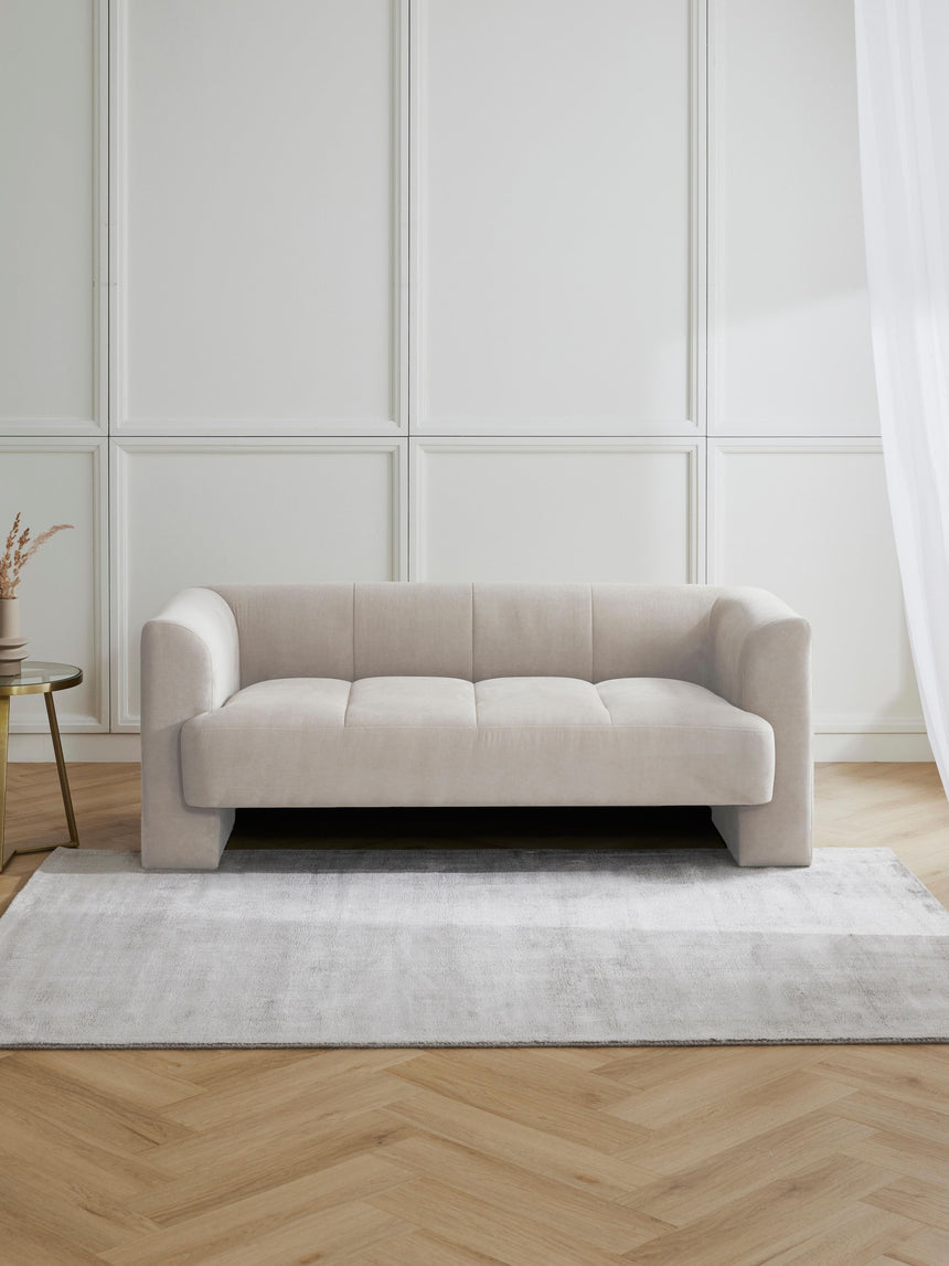 Sen İkili Koltuk Açık Gri