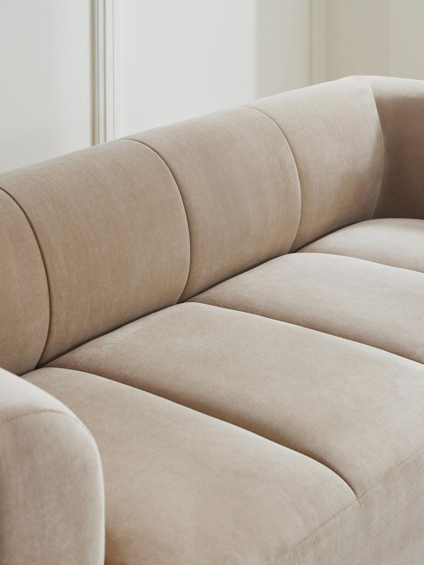 Sen İkili Koltuk Bej