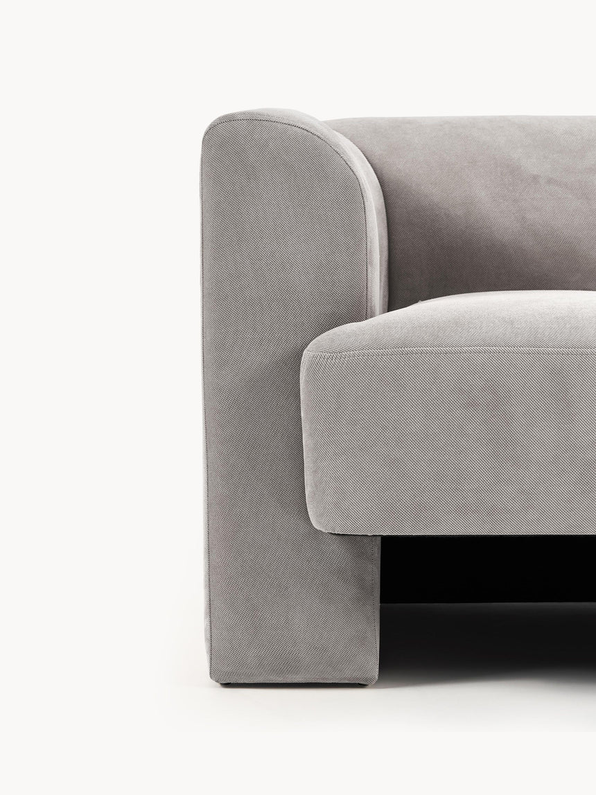 Sen İkili Koltuk Koyu Gri