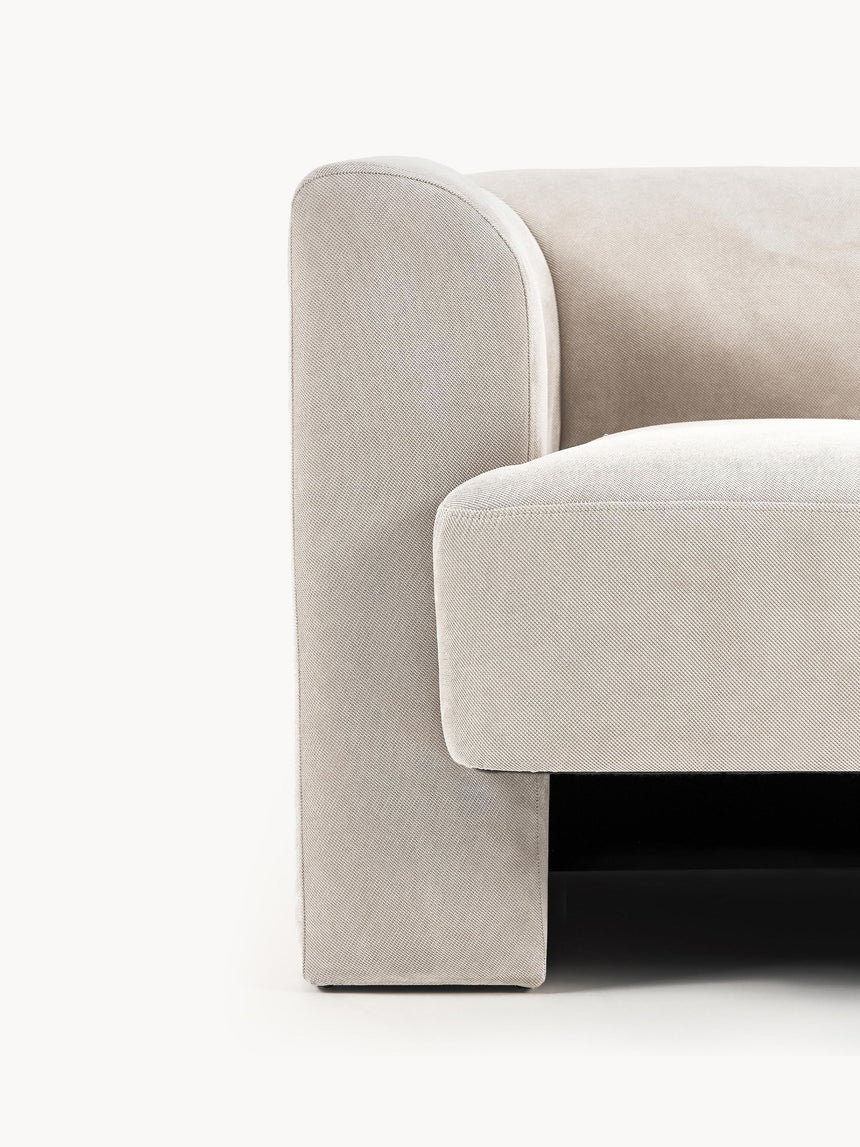 Sen İkili Koltuk Krem