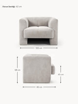 Sen Tekli Koltuk Açık Gri