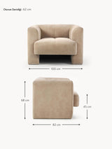 Sen Tekli Koltuk Bej