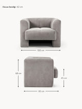 Sen Tekli Koltuk Koyu Gri