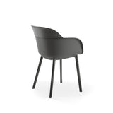 Shell P Kollu Polipropilen Sandalye Antrasit