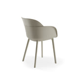 Shell P Kollu Polipropilen Sandalye Bej