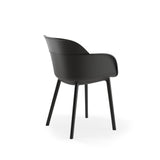 Shell P Kollu Polipropilen Sandalye Siyah