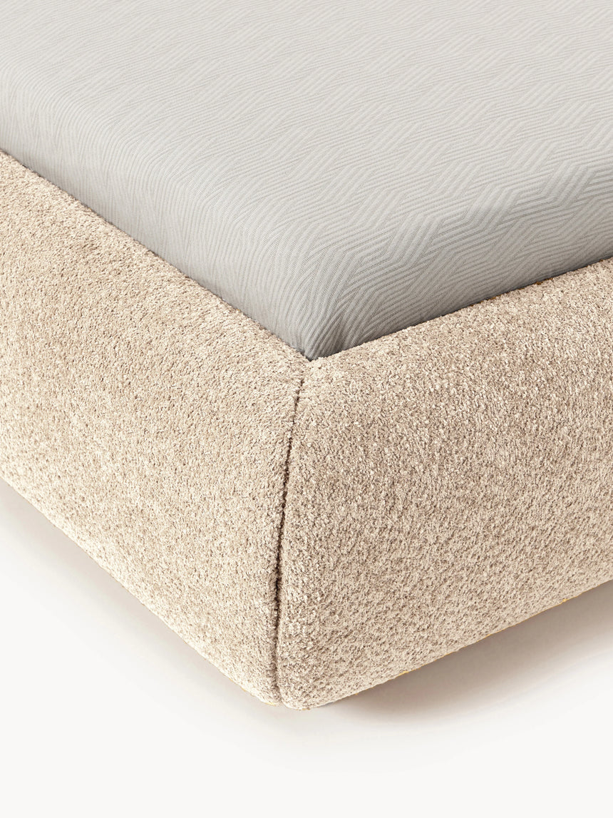 Siri Çift Kişilik Karyola Bej Teddy