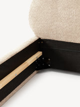 Siri Çift Kişilik Karyola Bej Teddy