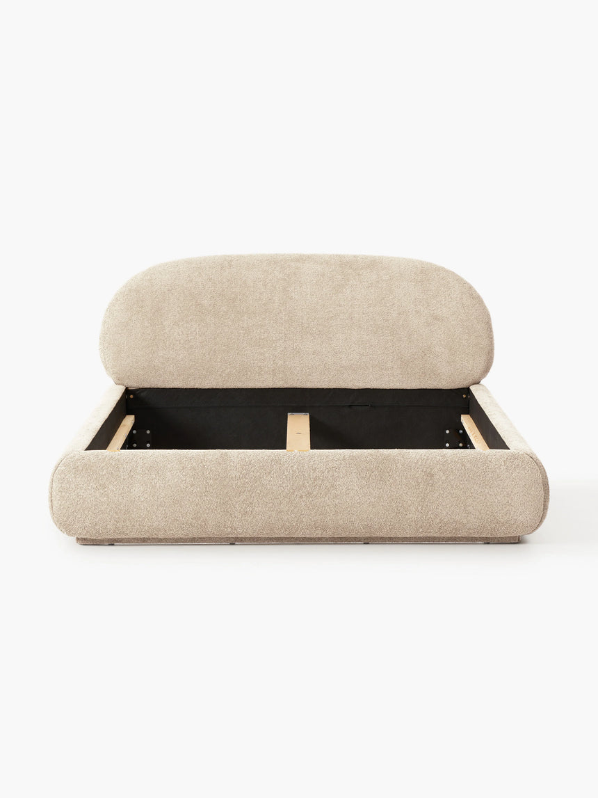 Siri Çift Kişilik Karyola Bej Teddy