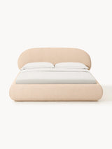 Siri Çift Kişilik Karyola Şeftali Bukle