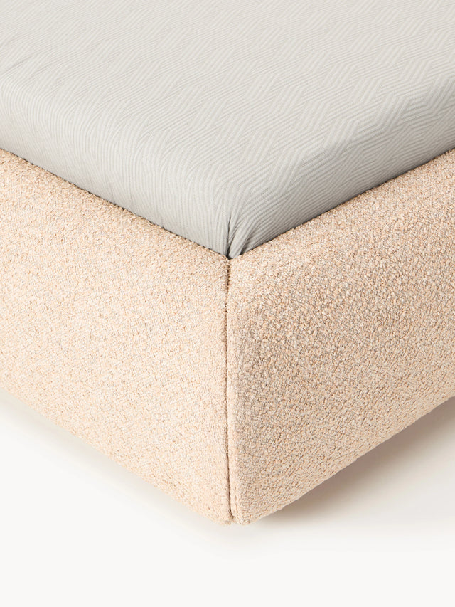 Siri Çift Kişilik Karyola Şeftali Bukle