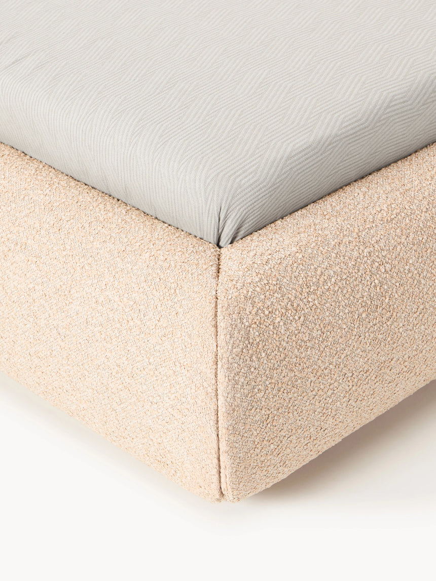 Siri Çift Kişilik Karyola Şeftali Bukle