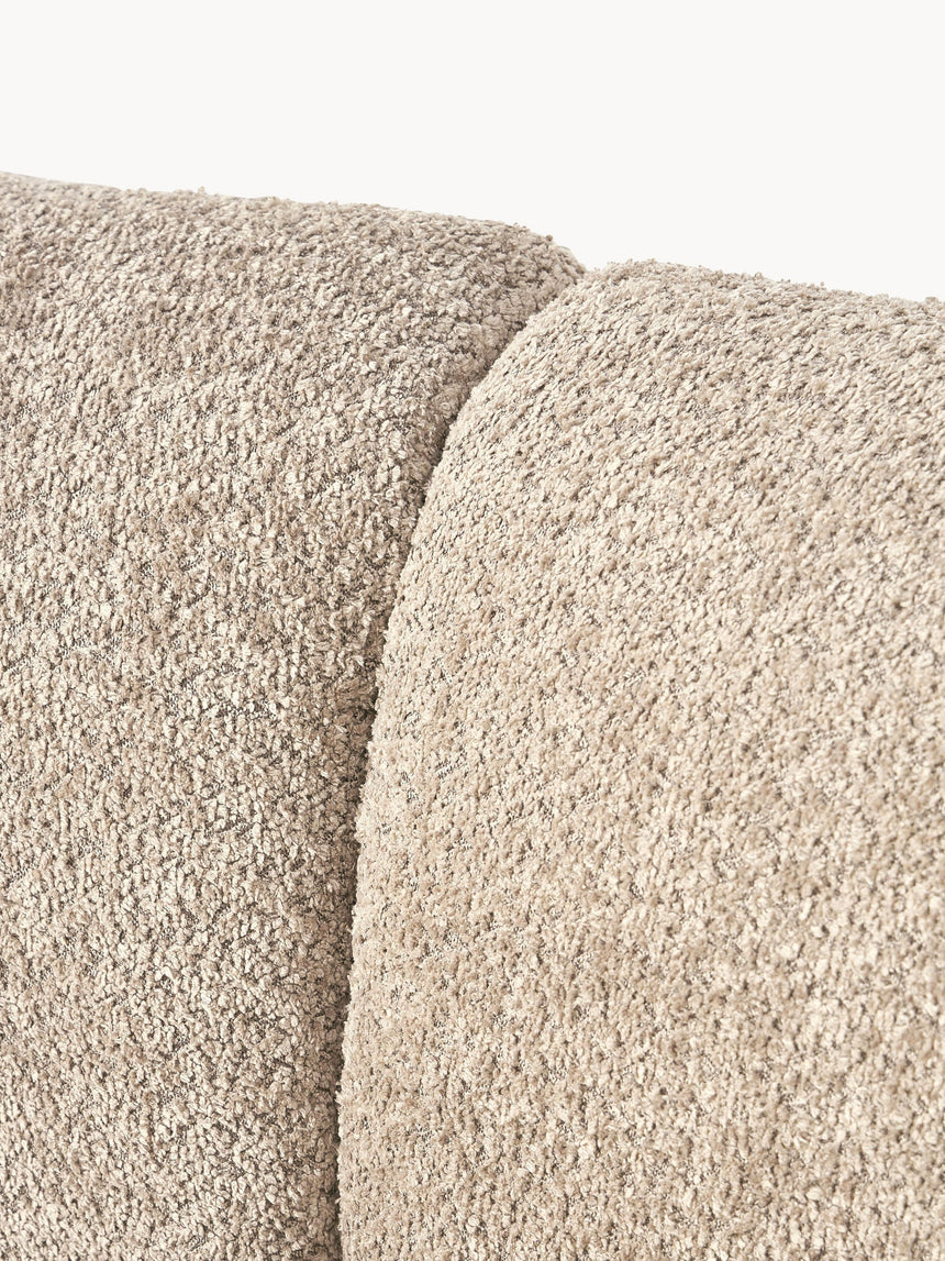 Siri Puf Dörtlü Koltuk Kahve Bej Teddy