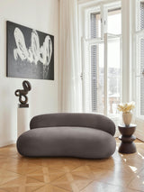 Siri Puf İkili Koltuk Gri