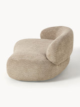 Siri Puf İkili Koltuk Kahve Bej Teddy