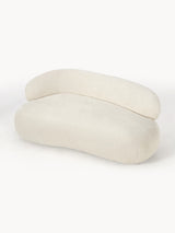 Siri Puf İkili Koltuk Kırık Beyaz Teddy