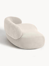 Siri Puf İkili Koltuk Krem