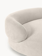 Siri Puf İkili Koltuk Krem