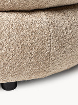 Siri Puf Tekli Koltuk Kahve Bej Teddy