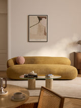 Siri Puf Üçlü Koltuk Aşıboyası Teddy