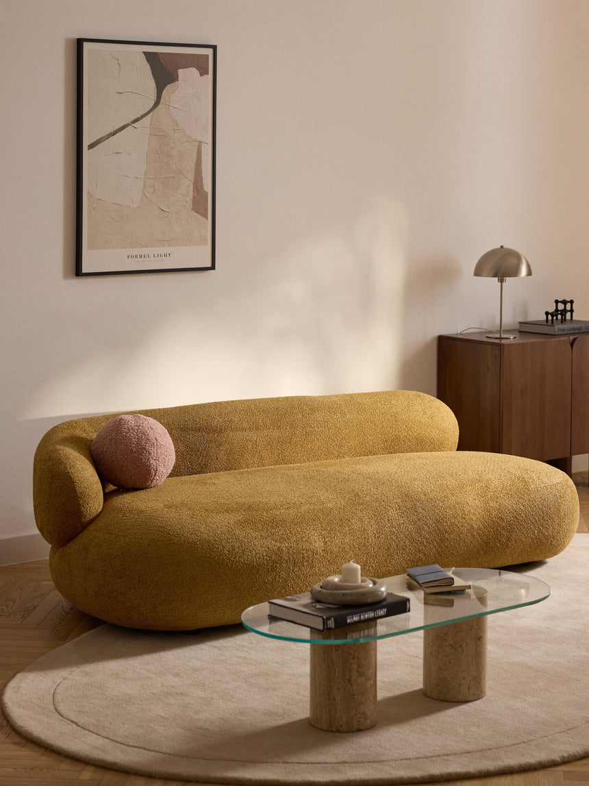 Siri Puf Üçlü Koltuk Aşıboyası Teddy