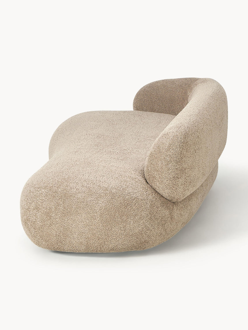 Siri Puf Üçlü Koltuk Kahve Bej Teddy