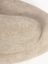 Siri Puf Üçlü Koltuk Kahve Bej Teddy