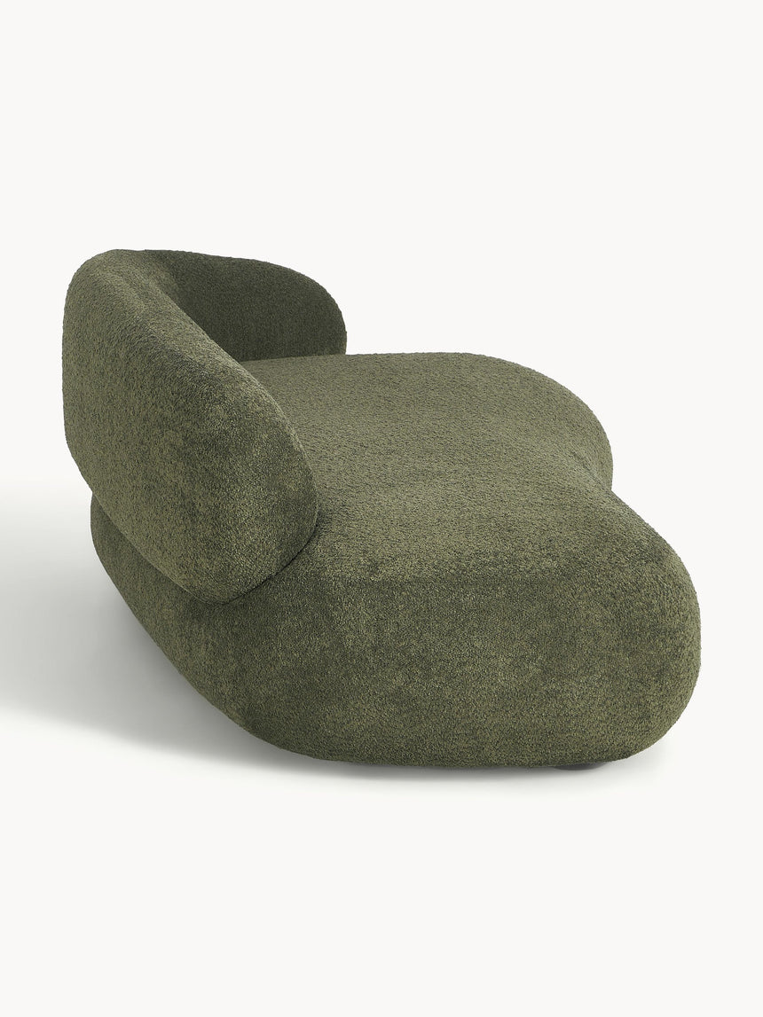 Siri Puf Üçlü Koltuk Yeşil Teddy