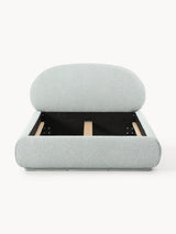 Siri Tek Kişilik Karyola Açık Mavi Bukle