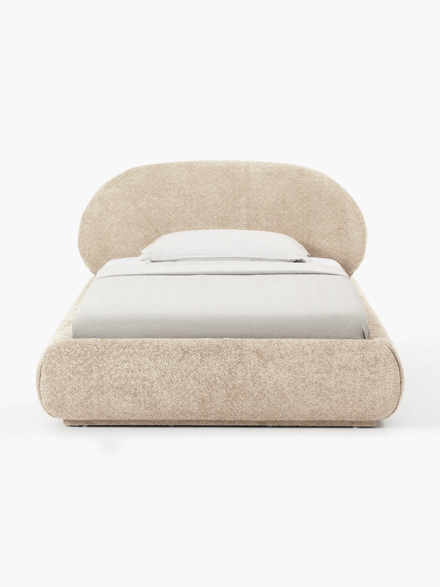 Siri Tek Kişilik Karyola Bej Teddy