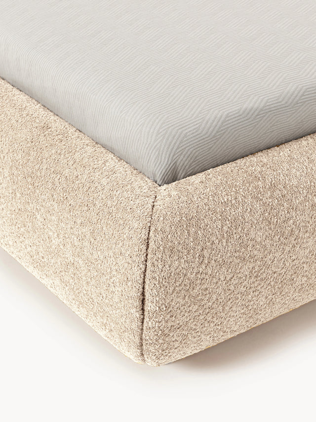 Siri Tek Kişilik Karyola Bej Teddy