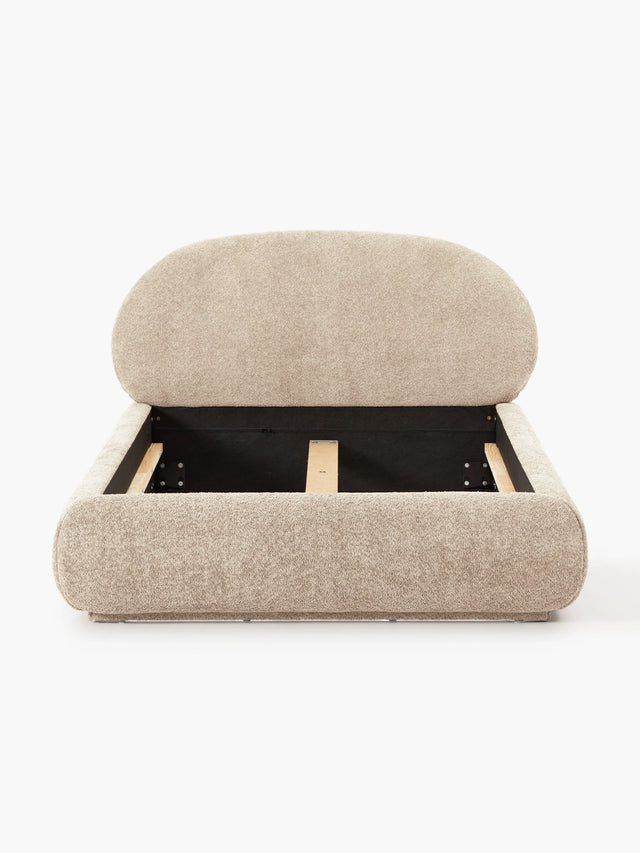 Siri Tek Kişilik Karyola Bej Teddy