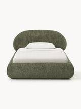 Siri Tek Kişilik Karyola Koyu Yeşil Teddy