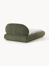 Siri Tek Kişilik Karyola Koyu Yeşil Teddy