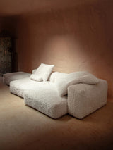 Soma Dörtlü Koltuk Kırık Beyaz Teddy