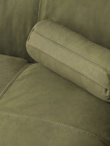 Soma Üçlü Koltuk Yeşil Deri Kollu