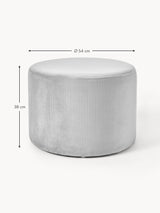 Sos Plus Silindir Puf Gri