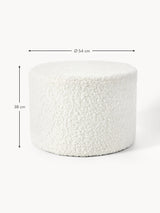 Sos Plus Silindir Puf Krem Teddy