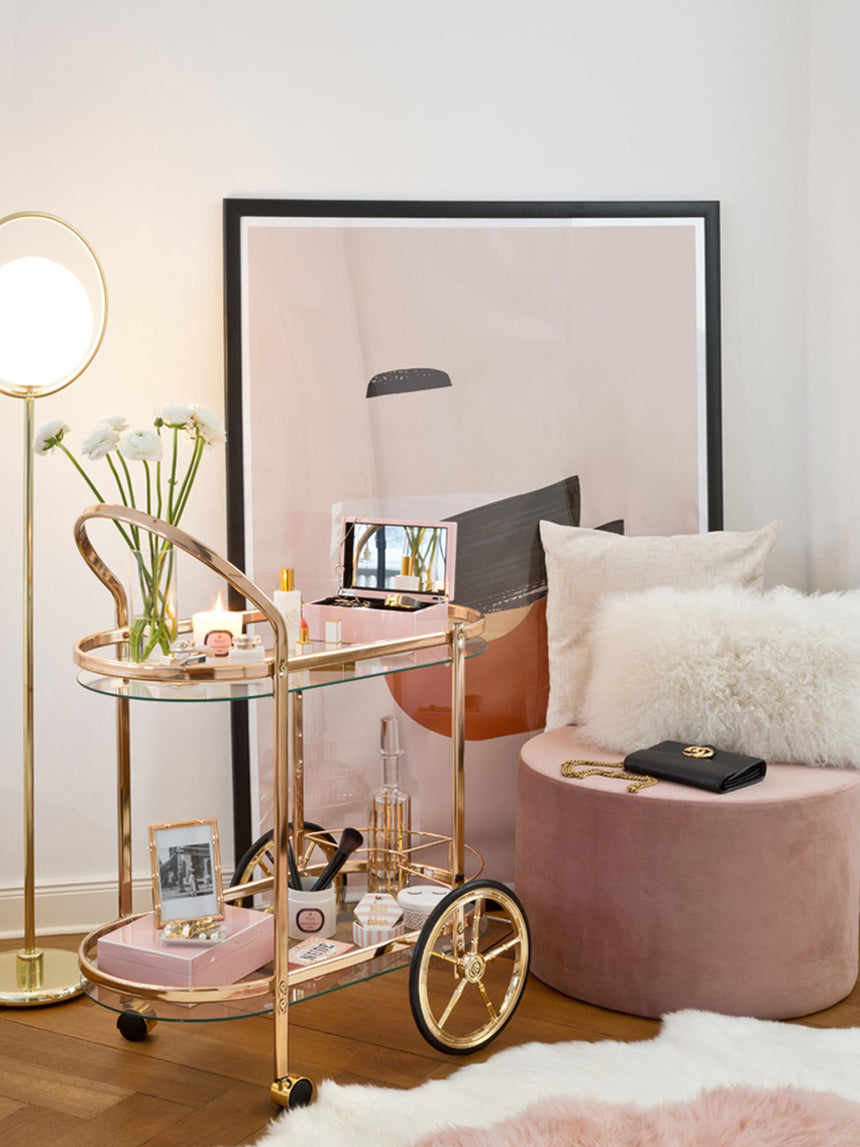 Sos Plus Silindir Puf Pembe