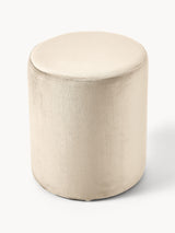 Sos Silindir Puf Bej Kadife