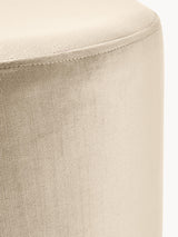 Sos Silindir Puf Bej Kadife