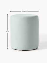 Sos Silindir Puf Nane Yeşili