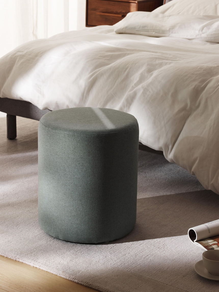 Sos Silindir Puf Nane Yeşili