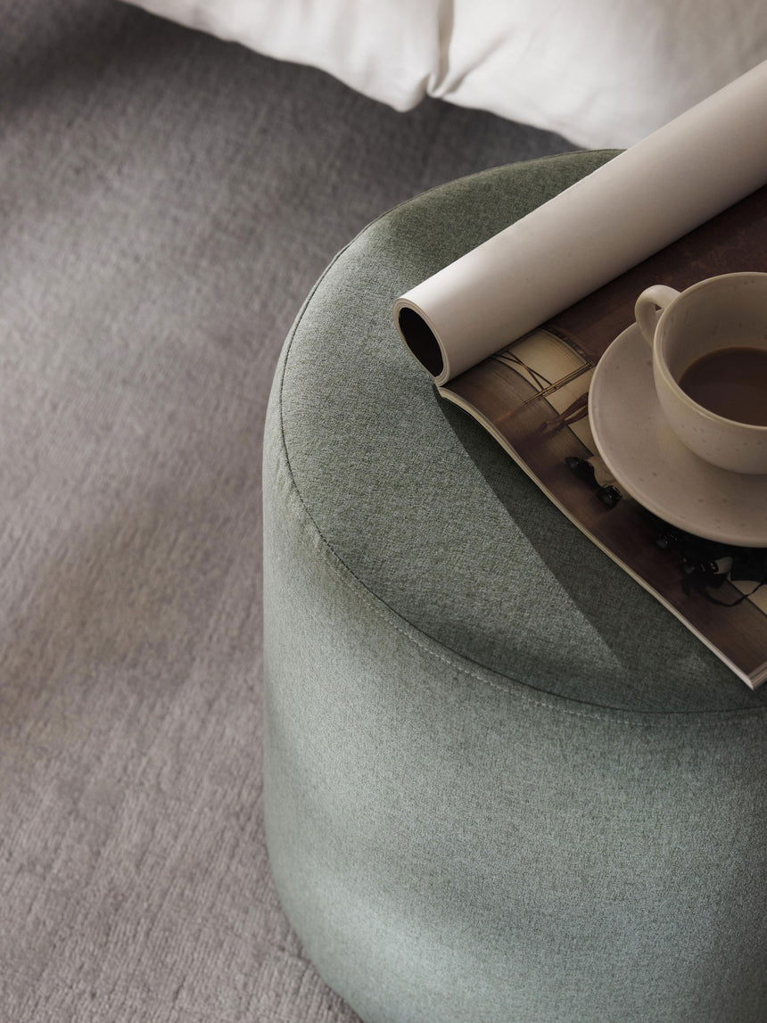 Sos Silindir Puf Nane Yeşili