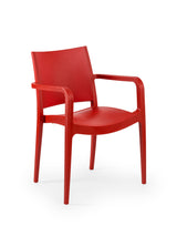 Specto Kollu Polipropilen Sandalye Kırmızı