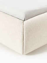 Suzi Çift Kişilik Karyola Açık Bej Bukle