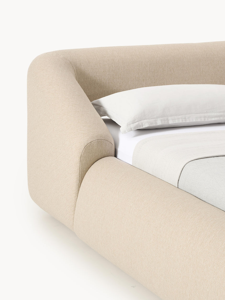 Suzi Çift Kişilik Karyola Bej