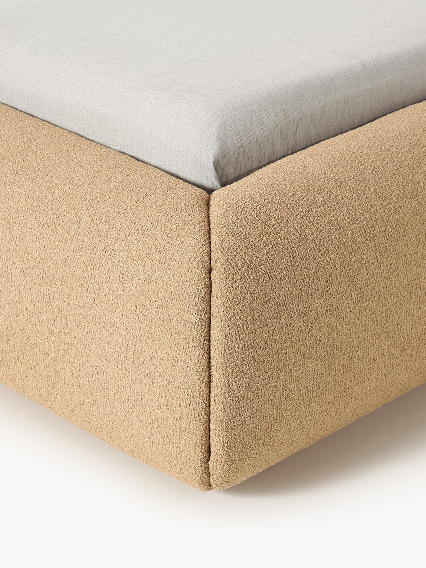 Suzi Çift Kişilik Karyola Bej Bukle