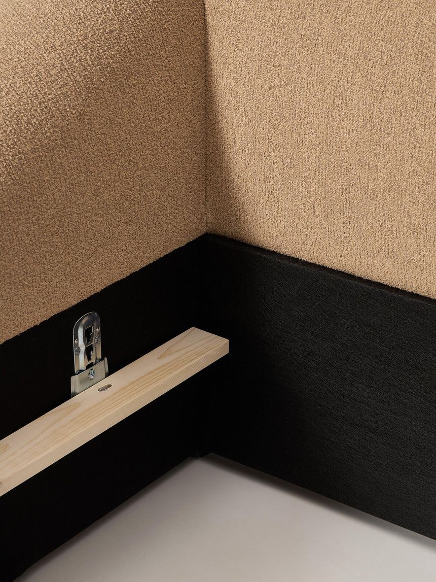 Suzi Çift Kişilik Karyola Bej Bukle